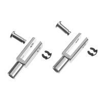 G-Force Aluminium Clevis Heavy Duty M4 (x2) GF-2110-003