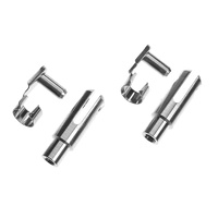 G-Force Aluminium Clevis Heavy Duty w/ Safety Clip M4 (x2) GF-2111-002