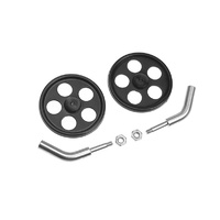 G-Force Wheelaxle Angled for 2mm Carbo Rod Incl. Wheels (2) GF-2306-001