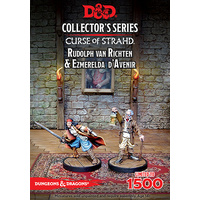 Dungeons & Dragons Curse of Strahd Ezmerelda D'Avenir & Rudolph Van Richten (2 Figs)
