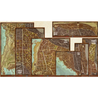 Dungeons & Dragons Waterdeep Dragon Heist Map Set (7)