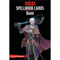 Dungeons & Dragons Spellbook Cards Bard Deck (110 Cards) Revised 2017 Edition