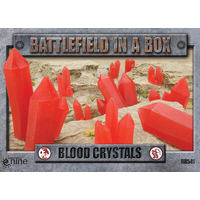 Battlefield in a Box: Blood Crystals - Red - (x6) - 30mm