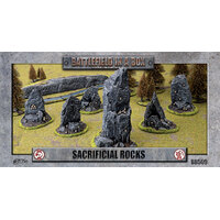 Battlefield in a Box: Sacrificial Rocks (x6) - 30mm