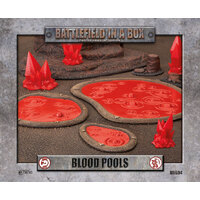 Battlefield in a Box: Blood Pools (x3) - 30mm