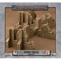 Battlefield in a Box: Gothic Battlefields - Walls - Sandstone (x1) - 30mm