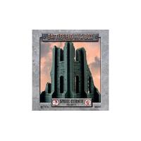 Battlefield in a Box: Gothic Battlefields: Small Corner Ruins - Malachite (x2)
