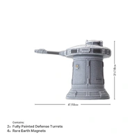 Battlefield in a Box: Galactic Warzones: Rebel Outpost - Defense Turrets (x2)