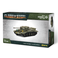 Clash of Steel: Cromwell Recce Troop (x3 Plastic)