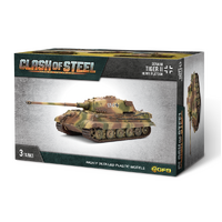 Clash of Steel: Tiger II Heavy Tank Platoon (x3 Plastic)