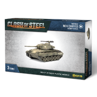 Clash of Steel: M24 Chaffee Recon Platoon (x3 Plastic)