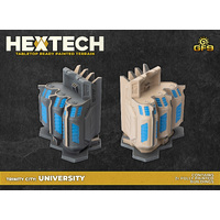 Battlefield in a Box: Hextech: University (Two Painted Buildings)