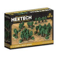 Battlefield in a Box: Hextech: Woods Light & Heavy - (x6 Green)