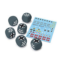 World of Tanks Expansion - German Dice (x6) & Decal (x1)