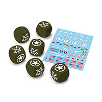 World of Tanks Expansion - U.S.A. Dice (x6) & Decal (x1)