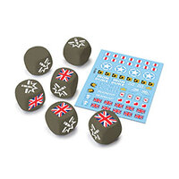 World of Tanks Expansion - U.K. Dice (x6) & Decal (x1)
