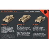World of Tanks: British Tank Platoon (Cromwell, Churchill VII, Valentine)