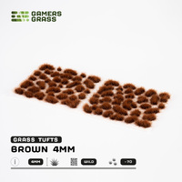Gamers Grass Tufts - Brown 4mm - Wild