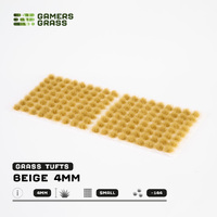 Gamers Grass Tufts - Beige 4mm - Small
