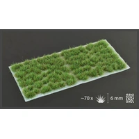Gamers Grass Tufts - Strong Green 6mm - Wild