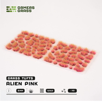 Gamers Grass Tufts - Alien Pink 6mm - Wild