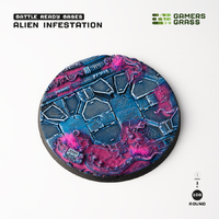 Gamers Grass Bases Alien Infestation - Round 100mm (x1)