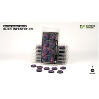 Gamers Grass Bases Alien Infestation - Round 28mm (x8)