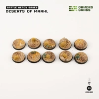 Gamers Grass Bases Deserts of Maahl - Round 25mm (x10)