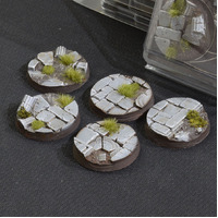Gamers Grass Bases Temple - Round 40mm (x5)