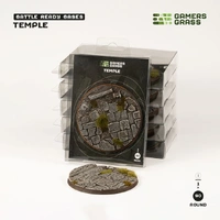 Gamers Grass Bases Temple - Round 90mm (x1)