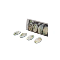 Gamers Grass Bases Urban Warfare - Oval 60mm (x4)