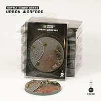 Gamers Grass Bases Urban Warfare - Round 90mm (x1)