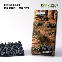 Gamers Grass Basing Bits - Barrel Cacti