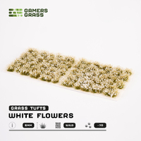 Gamers Grass Tufts - White Flowers - Wild