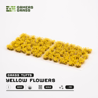 Gamers Grass Tufts - Yellow Flowers - Wild