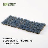 Gamers Grass Tufts - Bluebeard Flowers