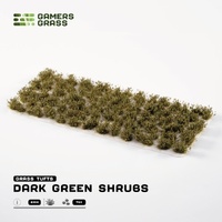 Gamers Grass Tufts - Dark Green Shrubs