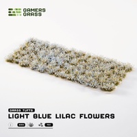 Gamers Grass Tufts - Light Blue Lilac Flowers