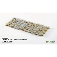 Gamers Grass Tufts - Light Blue Lilac Flowers