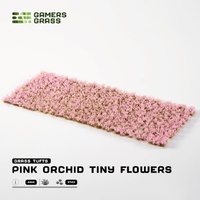 Gamers Grass Tufts - Pink Orchid Tiny Flowers
