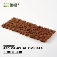 Gamers Grass Tufts - Red Camellia Flowers