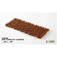 Gamers Grass Tufts - Red Camellia Flowers
