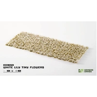 Gamers Grass Tufts - White Lily Tiny Flowers