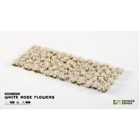 Gamers Grass Tufts - White Rose Flowers