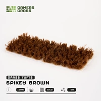 Gamers Grass Tufts - Spikey Brown - Wild
