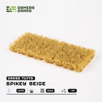 Gamers Grass Tufts - Spikey Beige - Wild