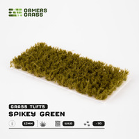 Gamers Grass Tufts - Spikey Green - Wild