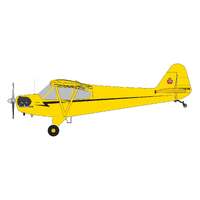 Gemini Jets 1/72 Piper J-3 Cub (N6393H)