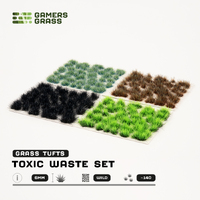 Gamers Grass Tufts - Toxic Waste Set - Wild