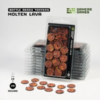 Gamers Grass Molten Lava - Round 25mm (x12)